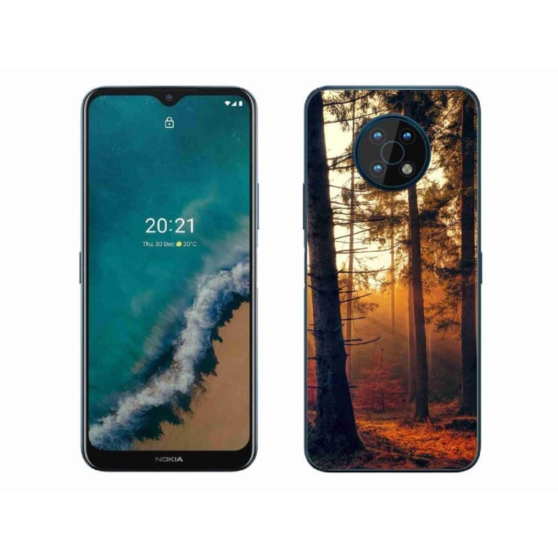 Gelový obal mmCase na mobil Nokia G50 - les