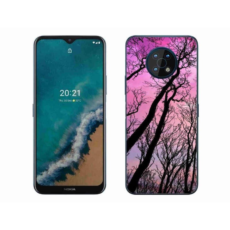 Gelový obal mmCase na mobil Nokia G50 - opadané stromy