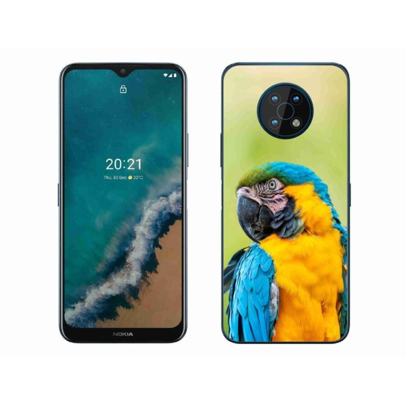 Gelový obal mmCase na mobil Nokia G50 - papoušek ara 2