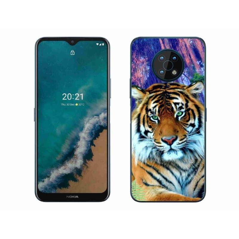 Gelový obal mmCase na mobil Nokia G50 - tygr