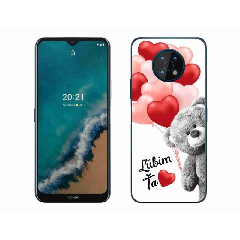 Gelový obal mmCase na mobil Nokia G50 - ľúbim ťa sk
