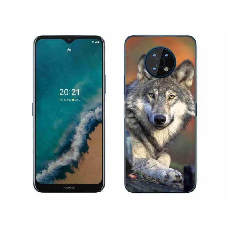 Gelový obal mmCase na mobil Nokia G50 - vlk