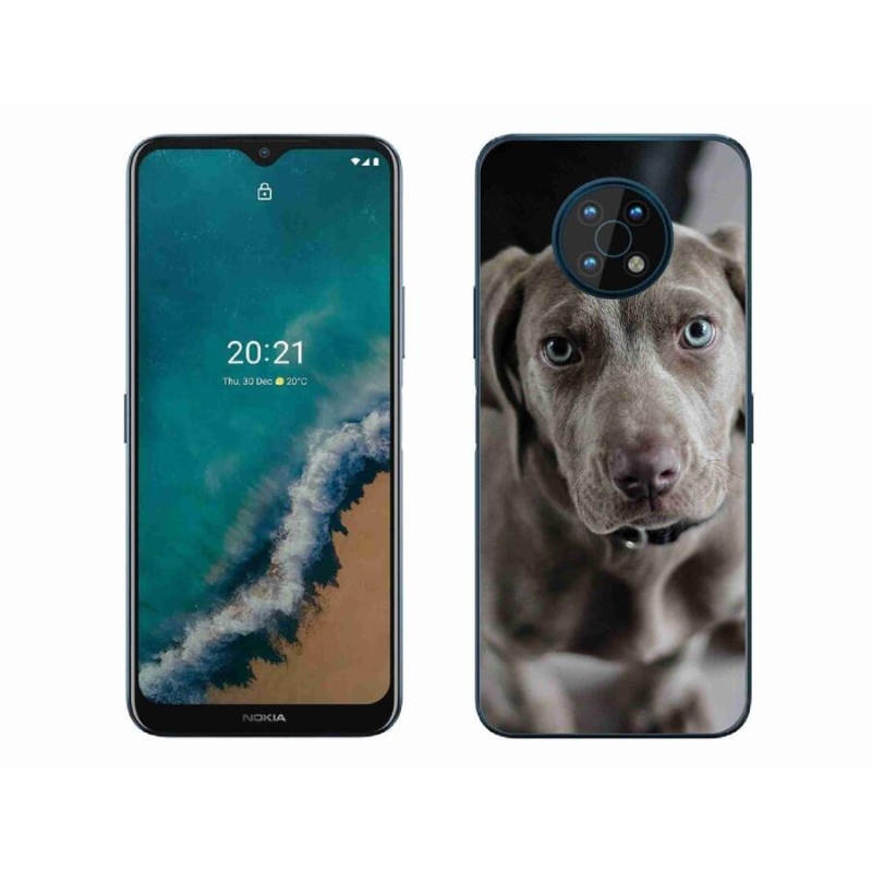 Gelový obal mmCase na mobil Nokia G50 - výmarský ohař