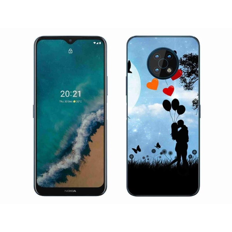 Gelový obal mmCase na mobil Nokia G50 - zamilovaný pár
