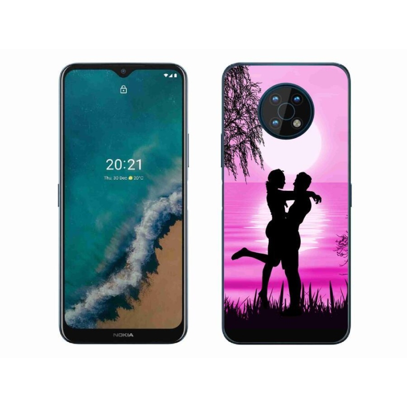 Gelový obal mmCase na mobil Nokia G50 - západ slunce