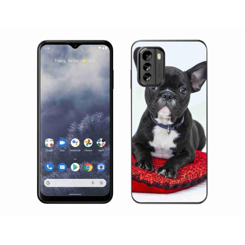 Gelový obal mmCase na mobil Nokia G60 5G - buldok