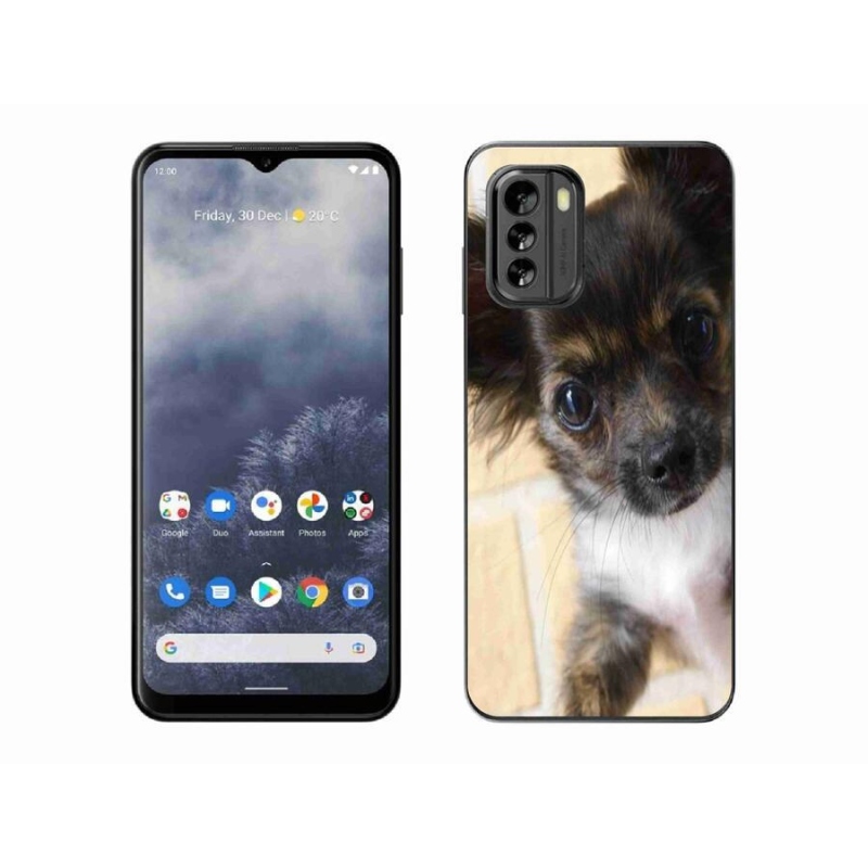 Gelový obal mmCase na mobil Nokia G60 5G - čivava 2