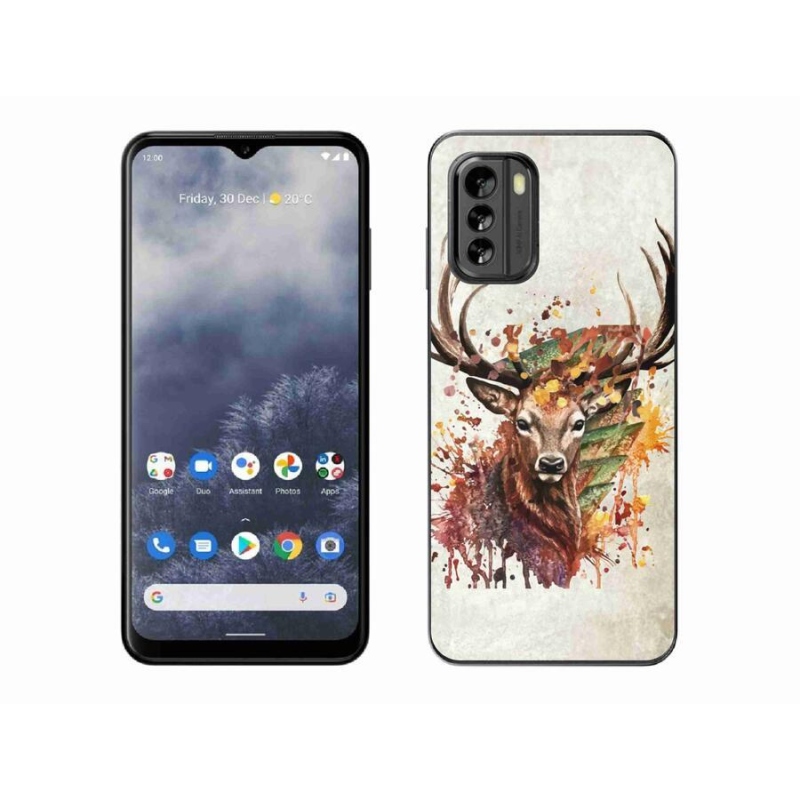 Gelový obal mmCase na mobil Nokia G60 5G - jelen 1