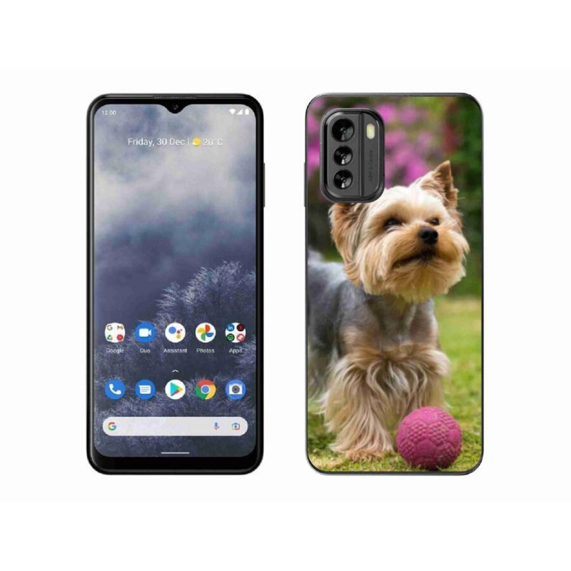 Gelový obal mmCase na mobil Nokia G60 5G - jorkšír 4