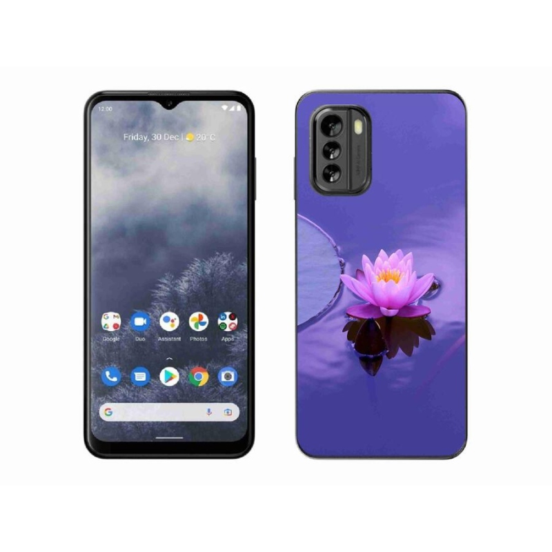 Gelový obal mmCase na mobil Nokia G60 5G - květ na hladině