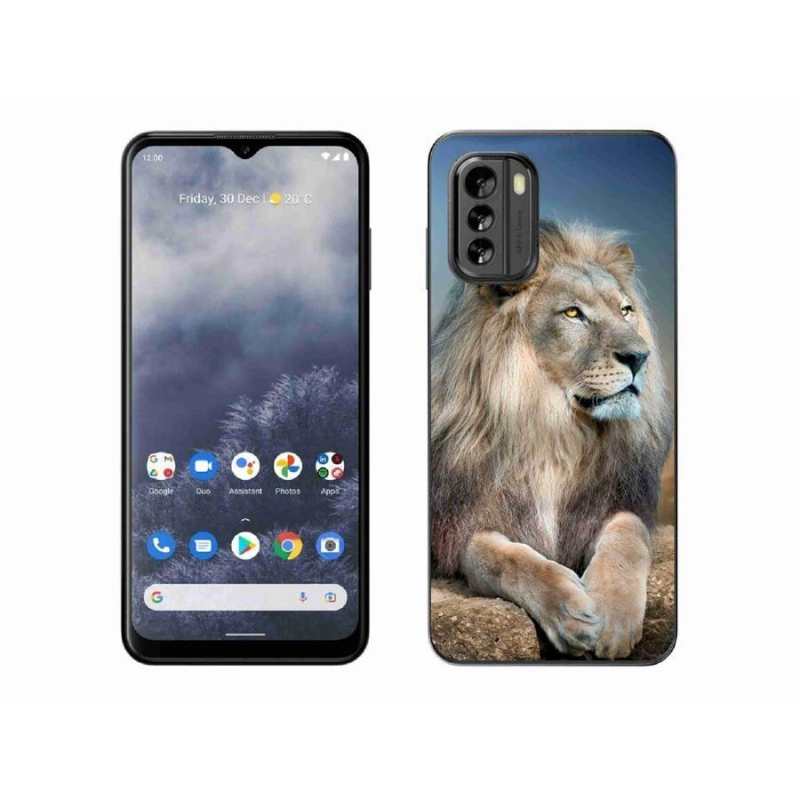 Gelový obal mmCase na mobil Nokia G60 5G - lev 1