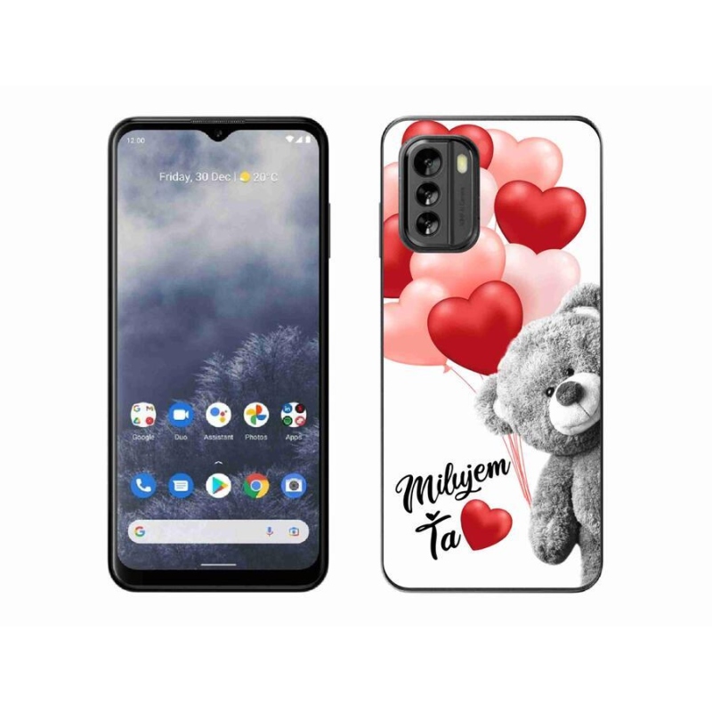 Gelový obal mmCase na mobil Nokia G60 5G - milujem Ťa sk