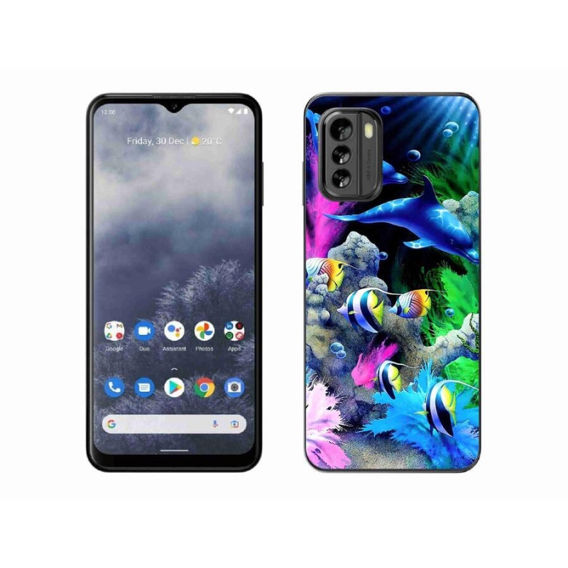 Gelový obal mmCase na mobil Nokia G60 5G - mořský svět
