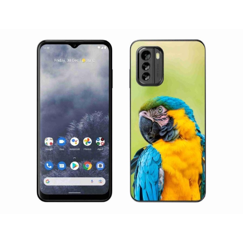 Gelový obal mmCase na mobil Nokia G60 5G - papoušek ara 2