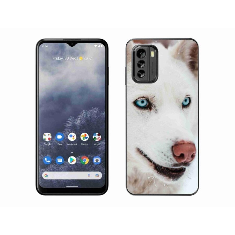 Gelový obal mmCase na mobil Nokia G60 5G - psí pohled