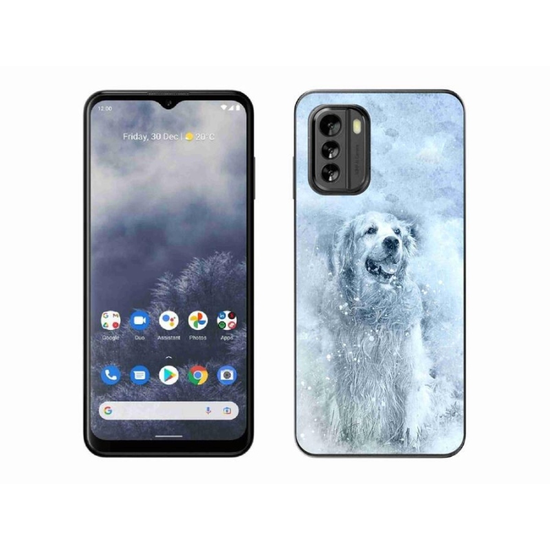 Gelový obal mmCase na mobil Nokia G60 5G - retrívr