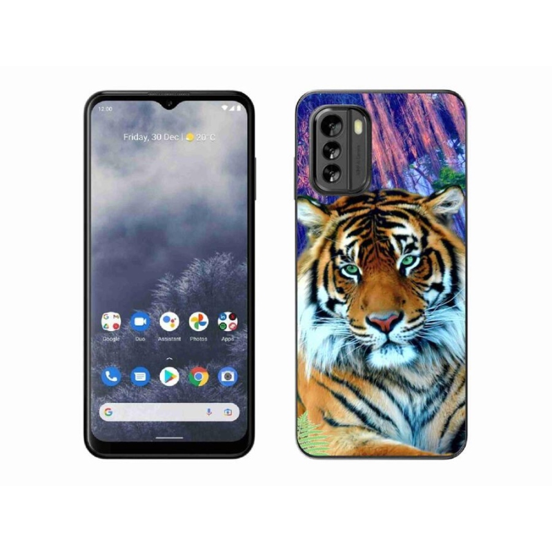 Gelový obal mmCase na mobil Nokia G60 5G - tygr