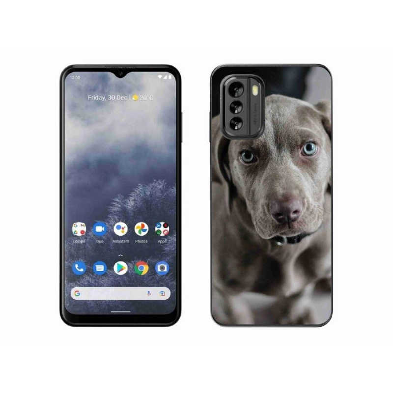 Gelový obal mmCase na mobil Nokia G60 5G - výmarský ohař