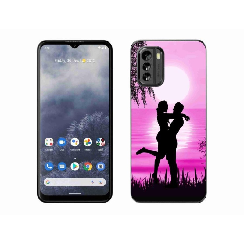 Gelový obal mmCase na mobil Nokia G60 5G - západ slunce