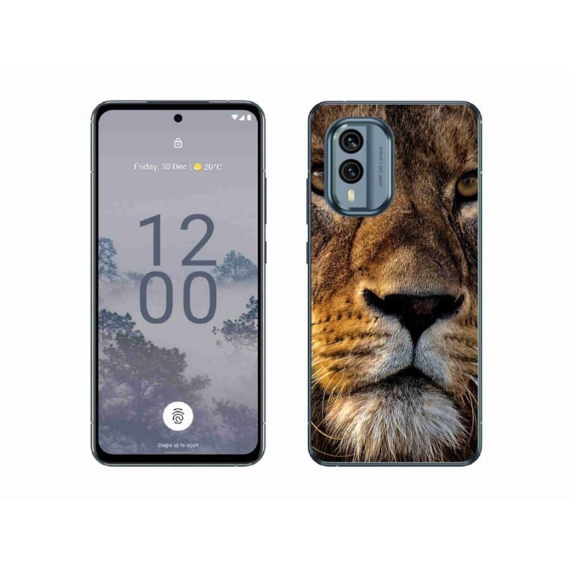 Gelový obal mmCase na mobil Nokia X30 5G - lev