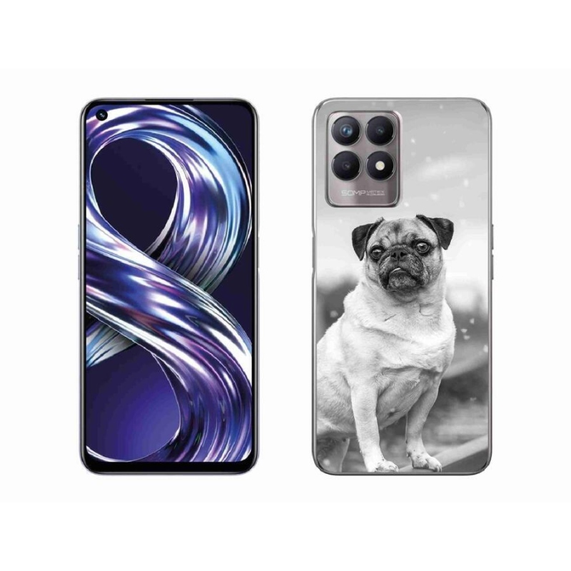 Gelový obal mmCase na mobil Realme 8i - mops