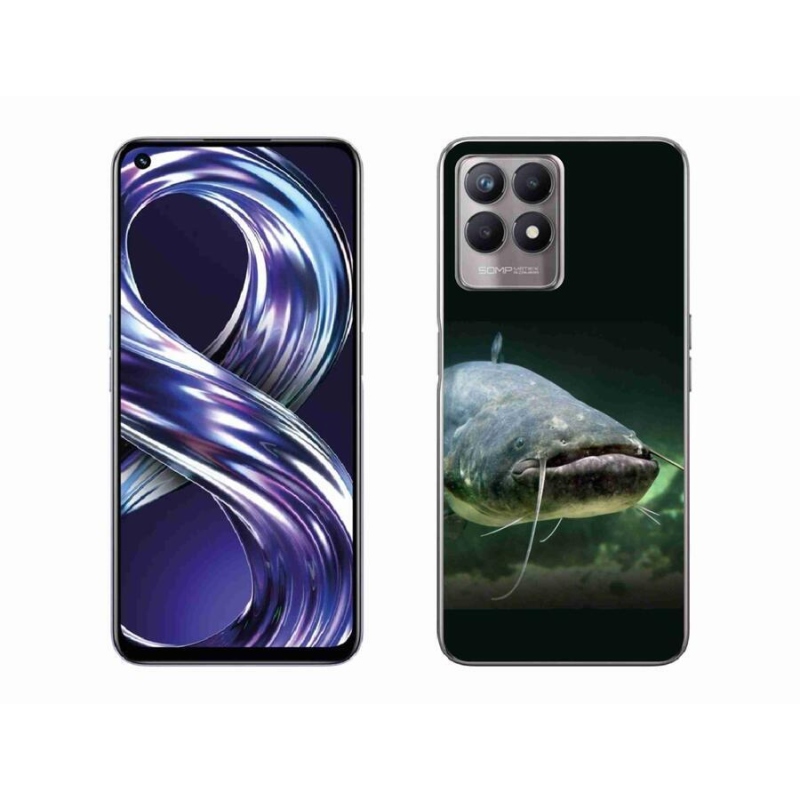 Gelový obal mmCase na mobil Realme 8i - sumec