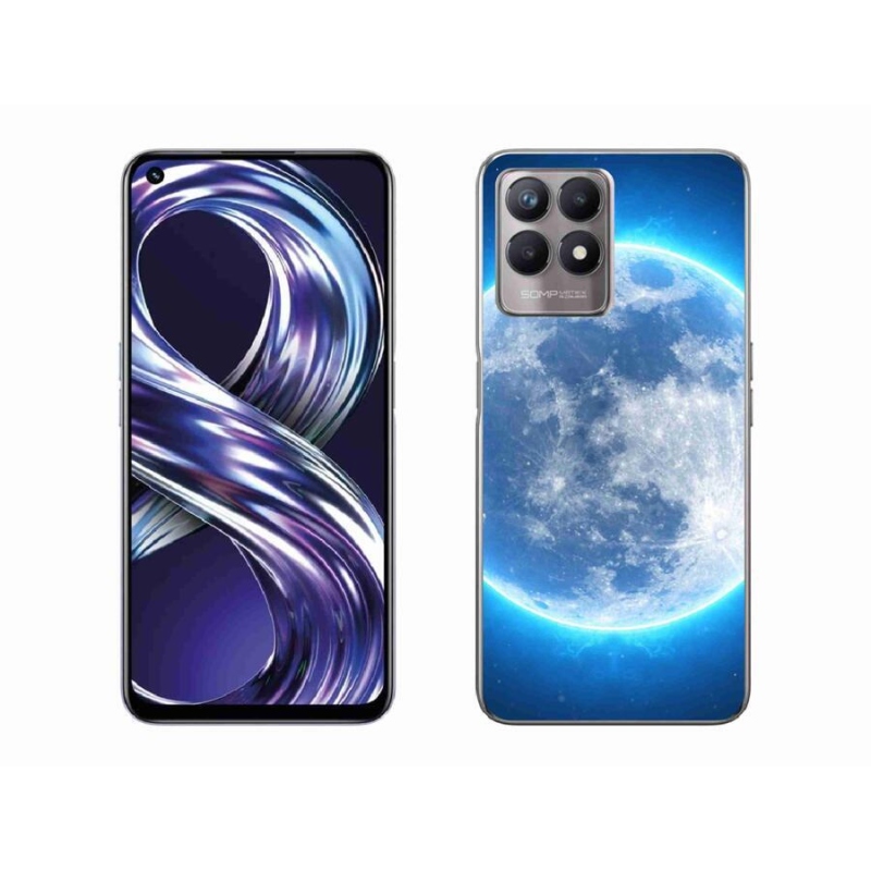 Gelový obal mmCase na mobil Realme 8i - zeměkoule