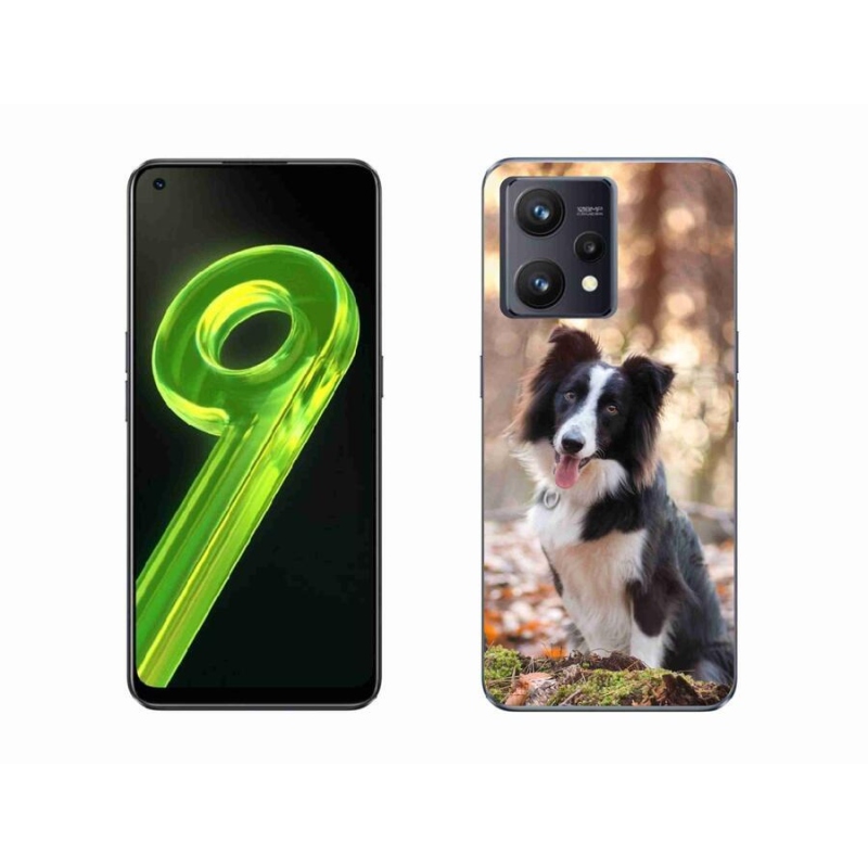 Gelový obal mmCase na mobil Realme 9 4G - border kolie 1