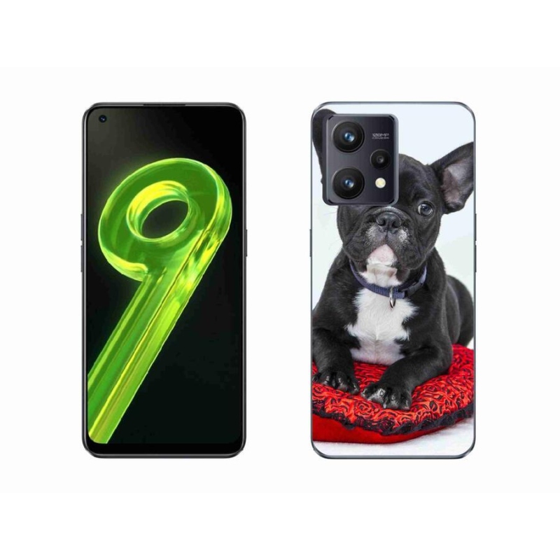 Gelový obal mmCase na mobil Realme 9 4G - buldok