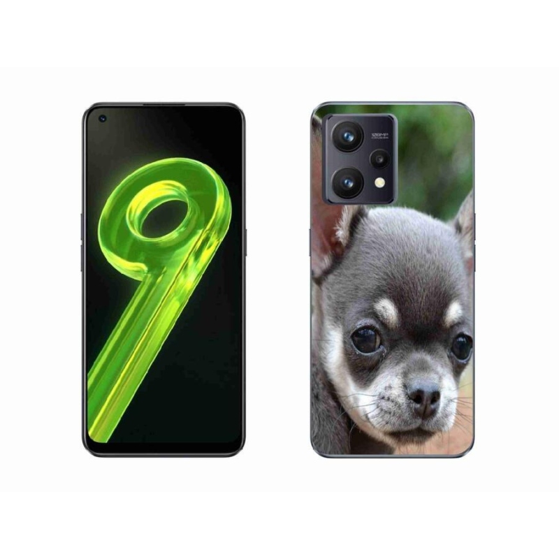 Gelový obal mmCase na mobil Realme 9 4G - čivava