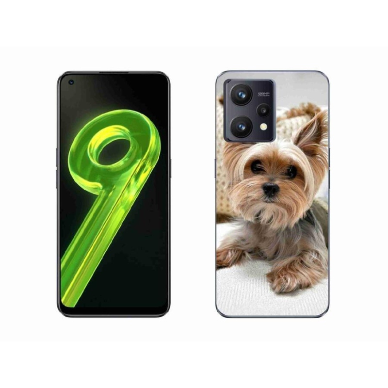 Gelový obal mmCase na mobil Realme 9 4G - jorkšír 5