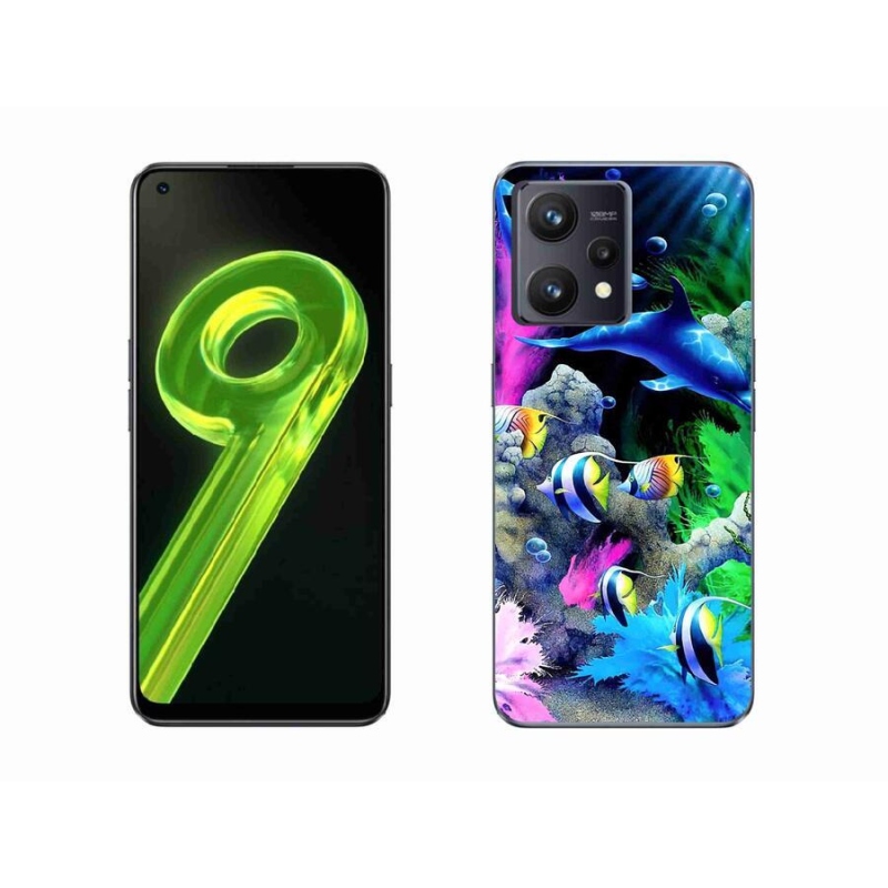 Gelový obal mmCase na mobil Realme 9 4G - mořský svět