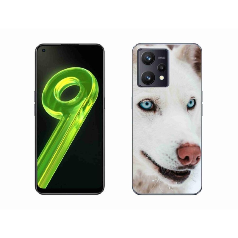 Gelový obal mmCase na mobil Realme 9 4G - psí pohled