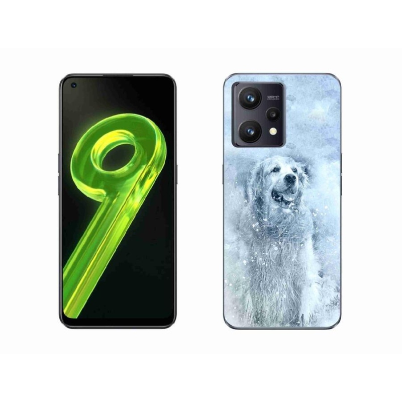 Gelový obal mmCase na mobil Realme 9 4G - retrívr