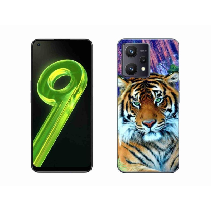 Gelový obal mmCase na mobil Realme 9 4G - tygr