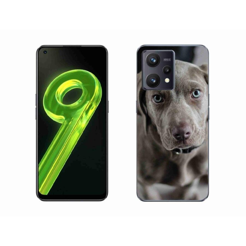 Gelový obal mmCase na mobil Realme 9 4G - výmarský ohař