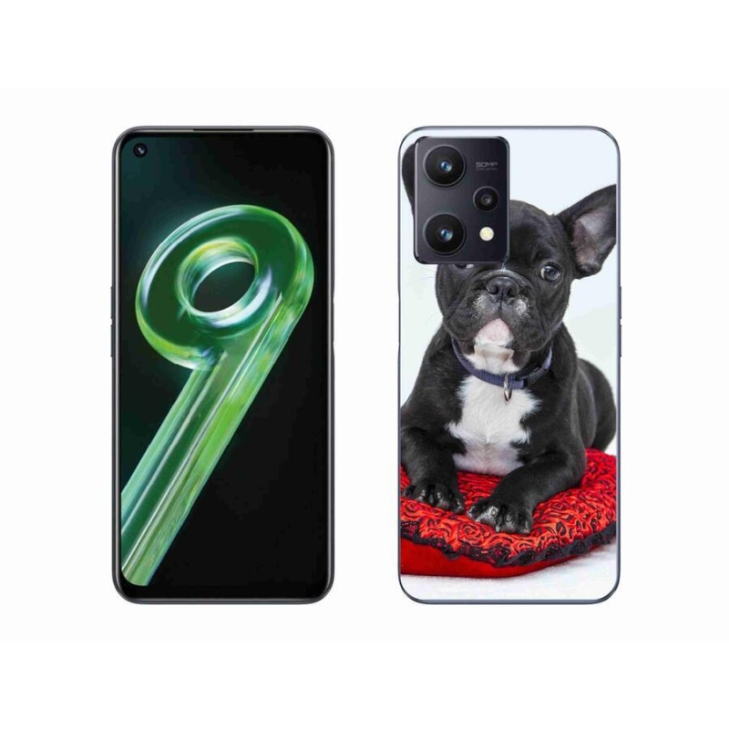 Gelový obal mmCase na mobil Realme 9 5G - buldok