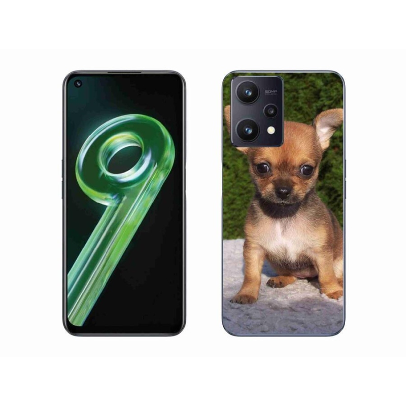 Gelový obal mmCase na mobil Realme 9 5G - čivava 3