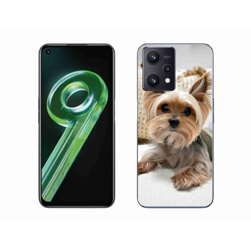 Gelový obal mmCase na mobil Realme 9 5G - jorkšír 5
