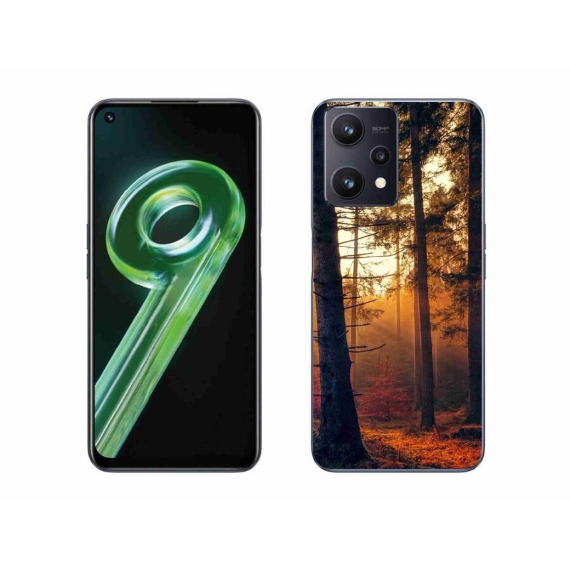 Gelový obal mmCase na mobil Realme 9 5G - les