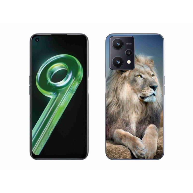 Gelový obal mmCase na mobil Realme 9 5G - lev 1
