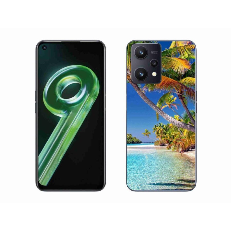 Gelový obal mmCase na mobil Realme 9 5G - mořská pláž