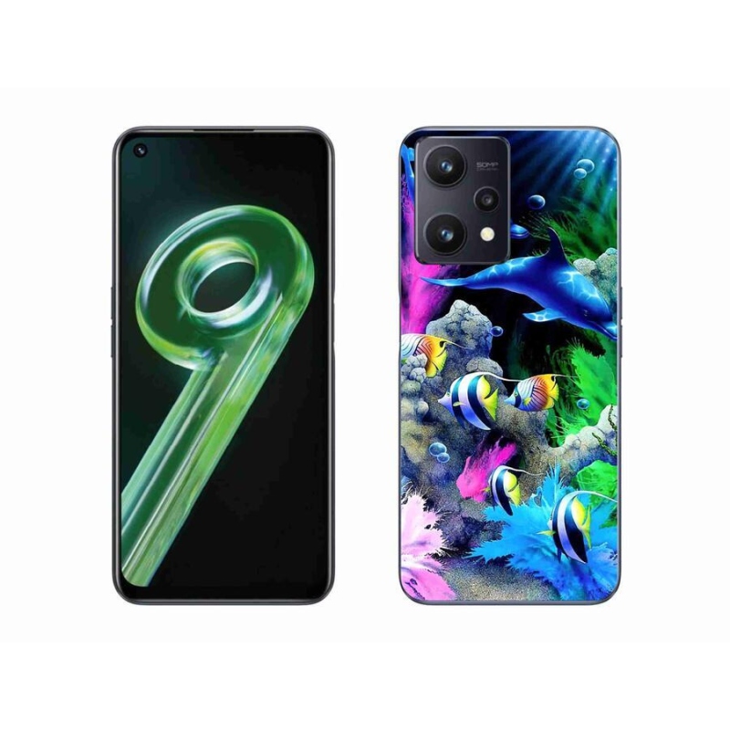 Gelový obal mmCase na mobil Realme 9 5G - mořský svět