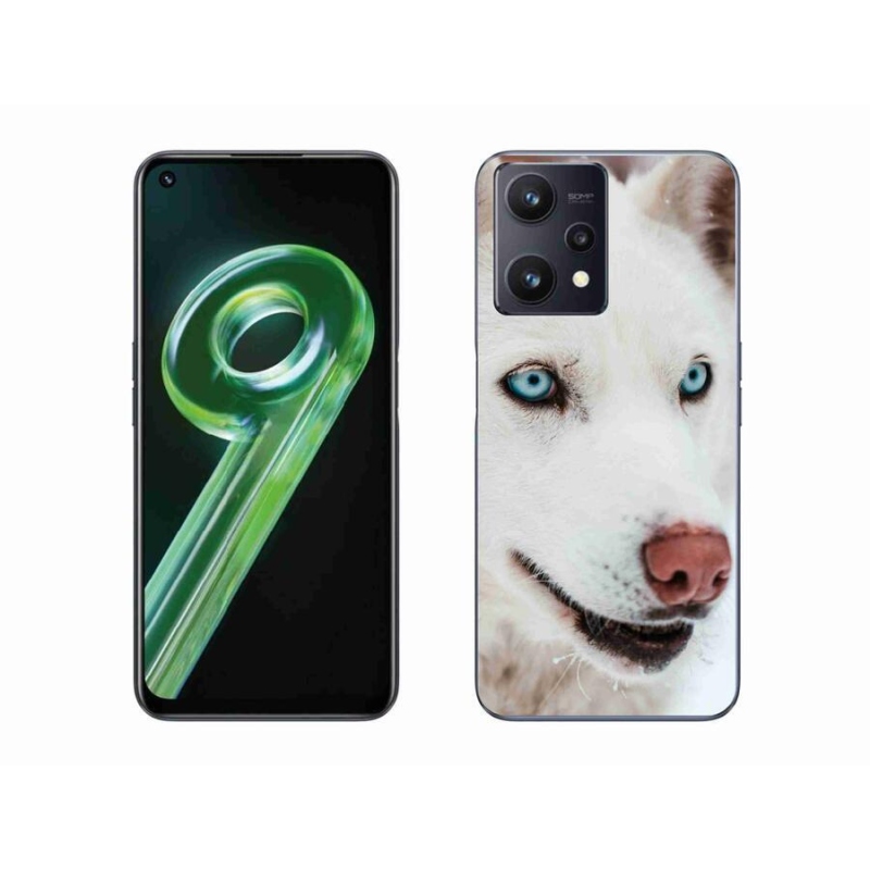 Gelový obal mmCase na mobil Realme 9 5G - psí pohled