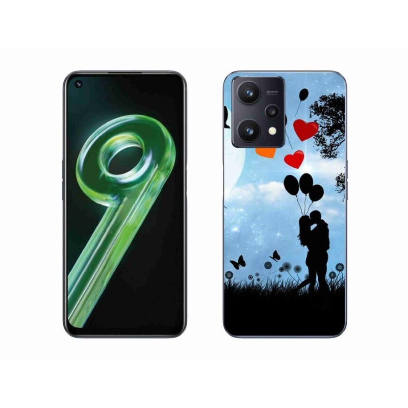 Gelový obal mmCase na mobil Realme 9 5G - zamilovaný pár