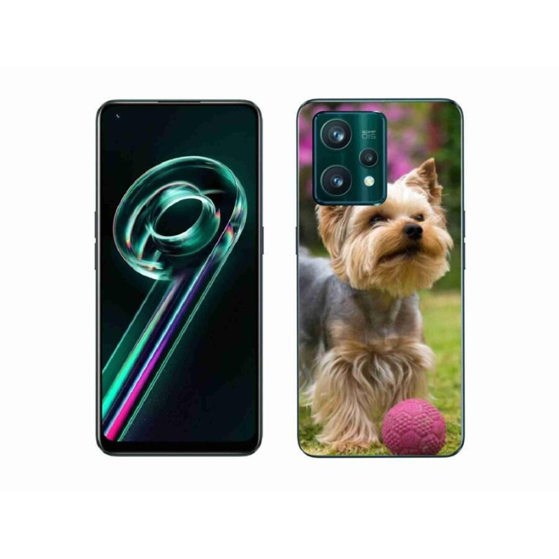 Gelový obal mmCase na mobil Realme 9 Pro+ 5G - jorkšír 4