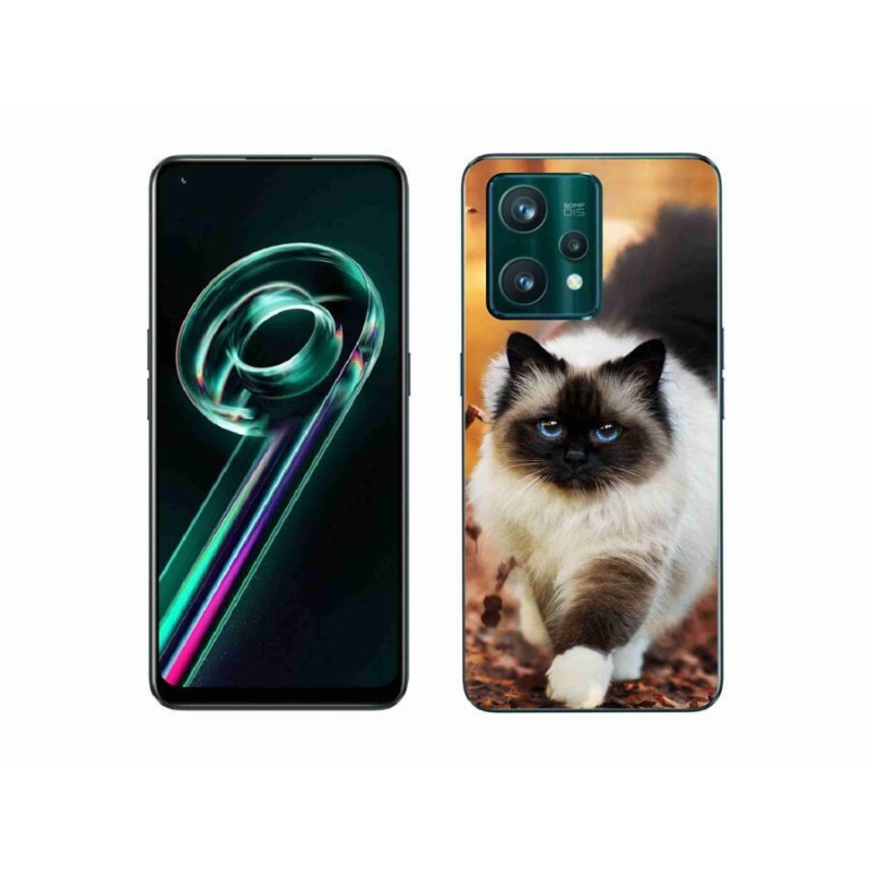 Gelový obal mmCase na mobil Realme 9 Pro+ 5G - kočka