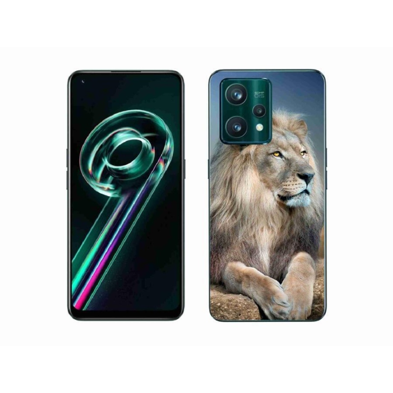 Gelový obal mmCase na mobil Realme 9 Pro+ 5G - lev 1