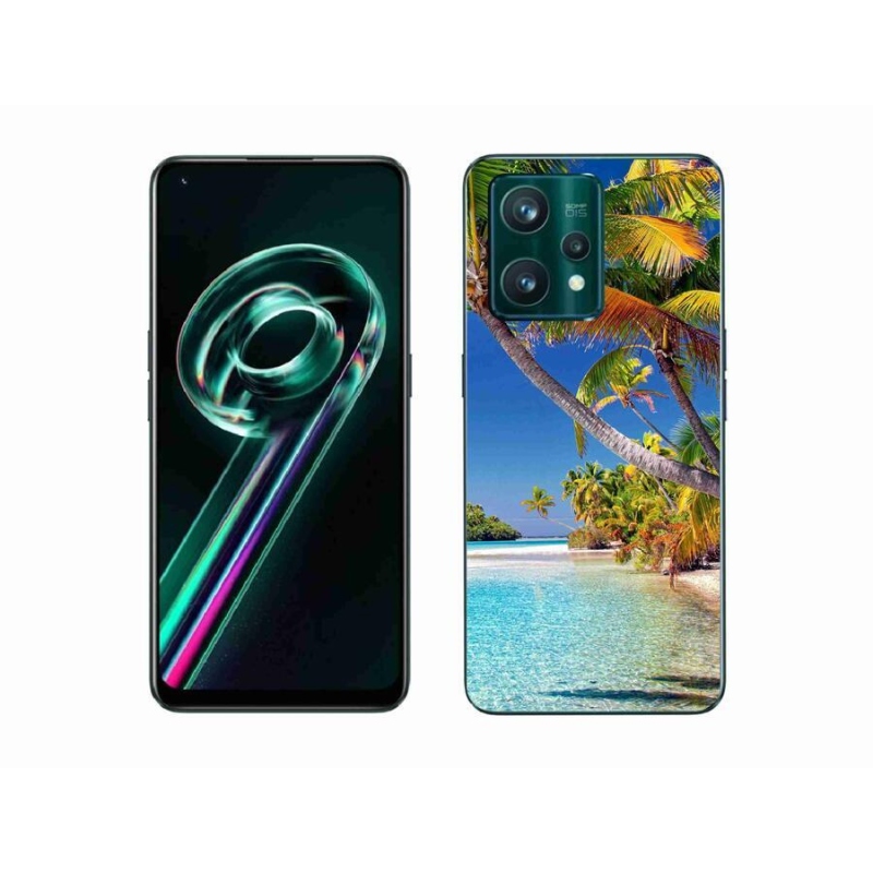 Gelový obal mmCase na mobil Realme 9 Pro+ 5G - mořská pláž
