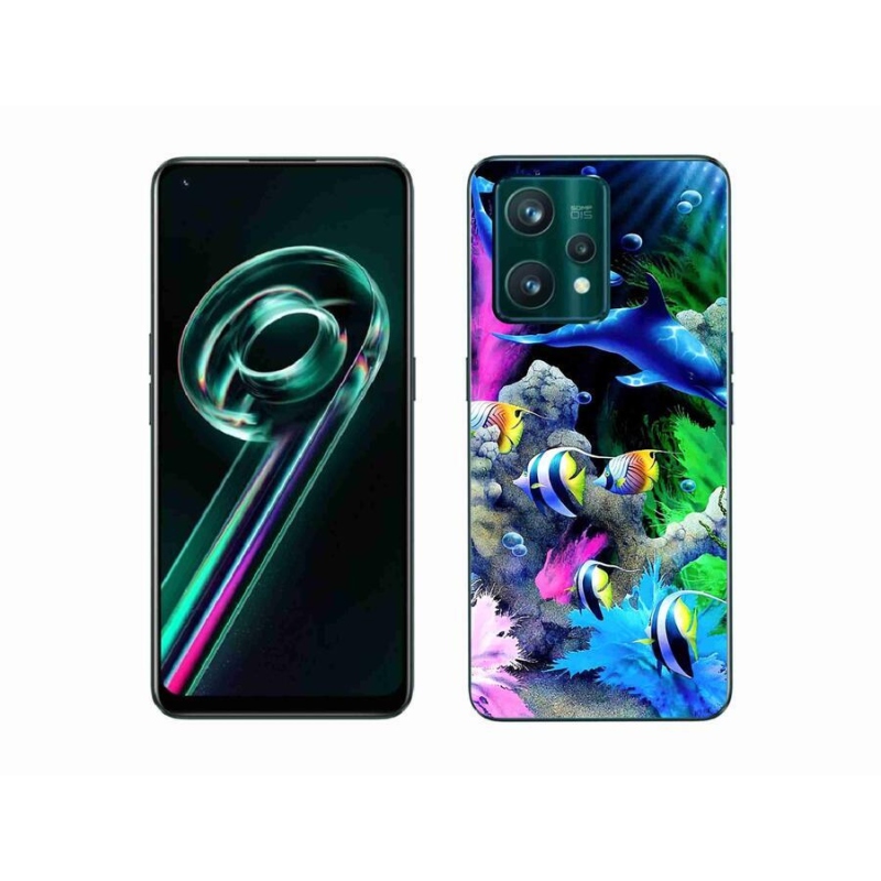 Gelový obal mmCase na mobil Realme 9 Pro+ 5G - mořský svět